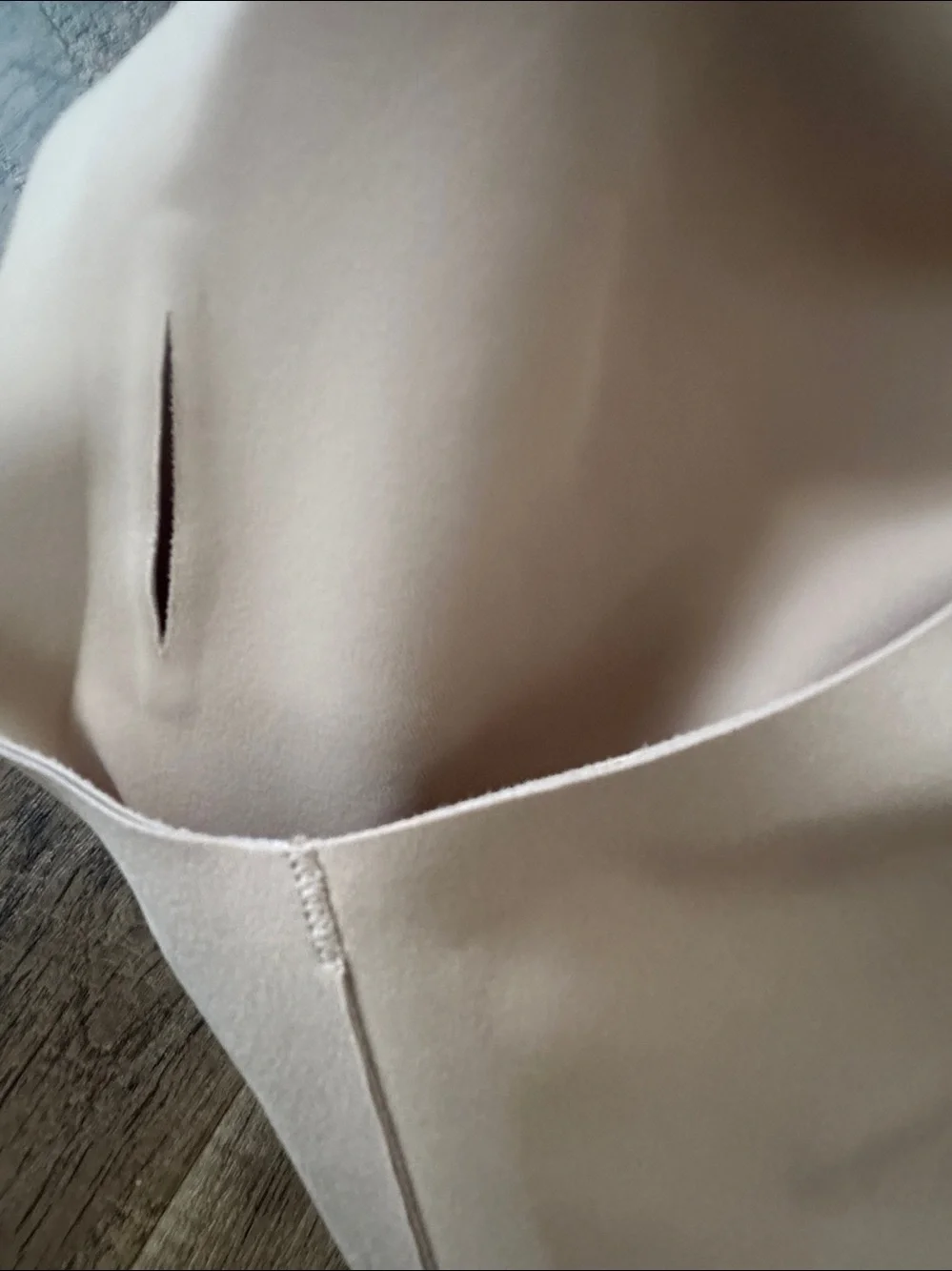 Honey Love V Neck Bra Sand L 38 B/C NWOT